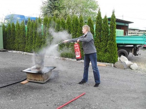 Brandschutzübung